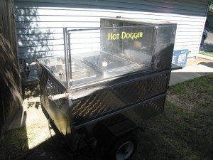 used hot dog cart california