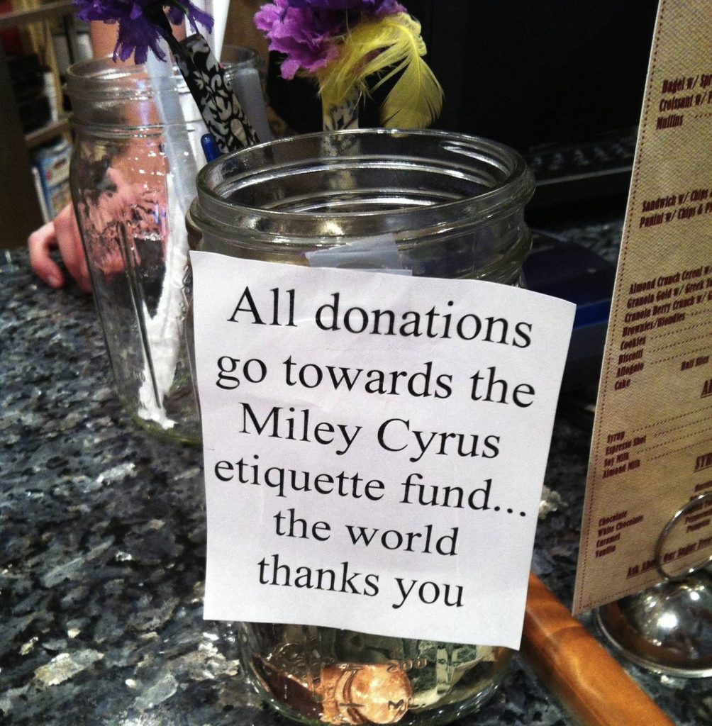 tip jar miley