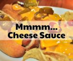 cheese sauce lumps