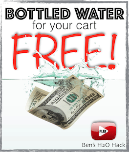 get free water and free hot dogs for your cart