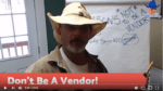 should not be a vendor