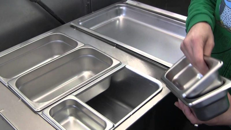 steam pans