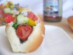 hot dog watermelon relish