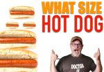 what size hot dogs should I serve