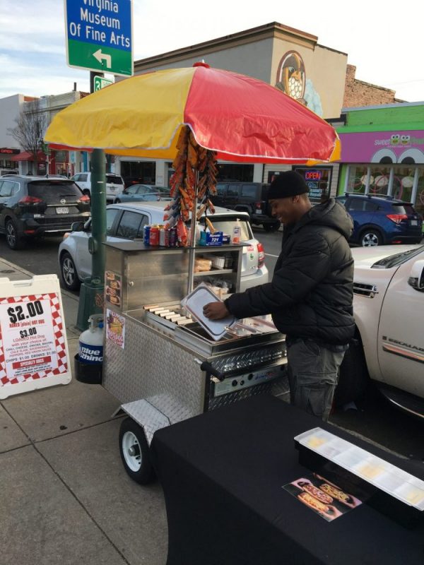 make a living selling hot dogs