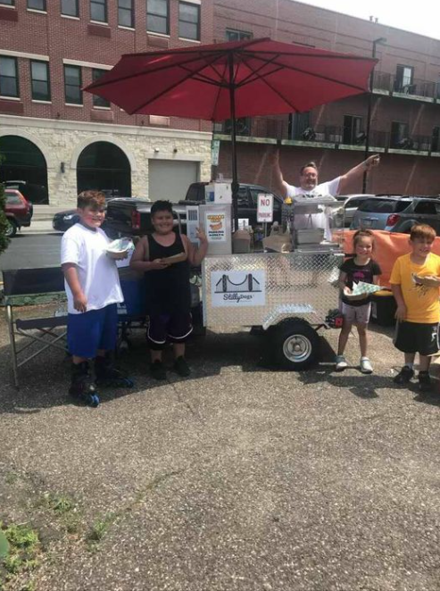 minnesota hot dog cart