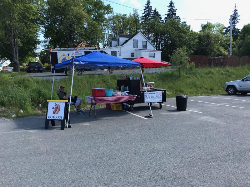 canada hot dog cart