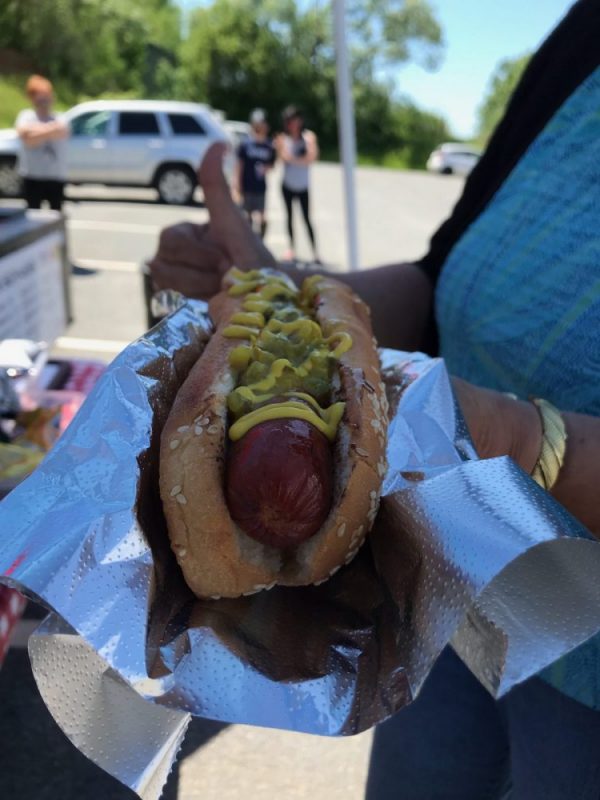 hot dog close up canada