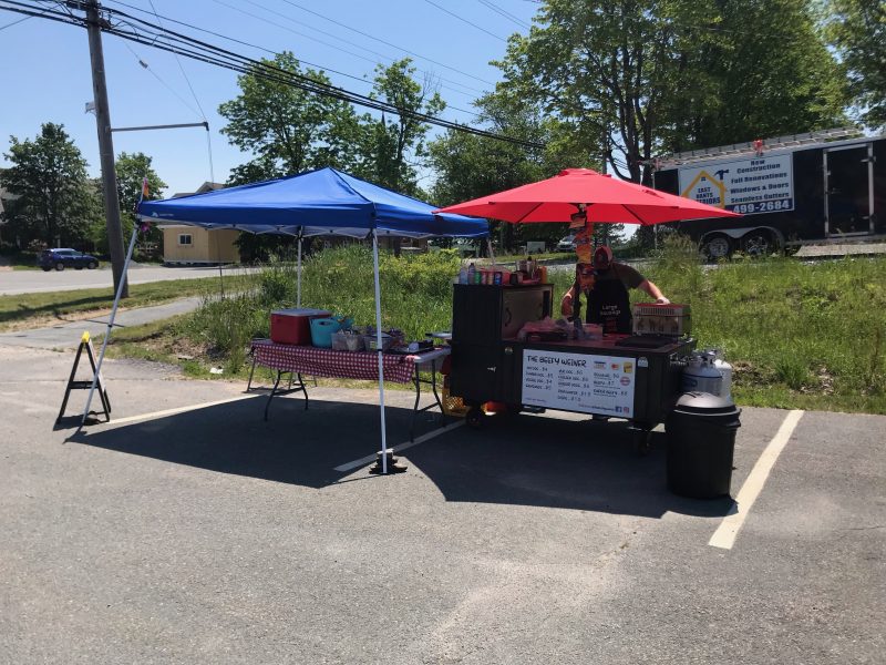 canada hot dog cart tents