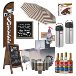 coffee cart idea board