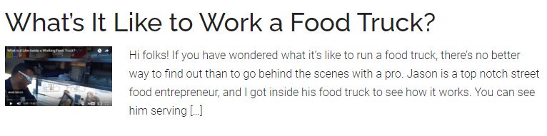 What’s It Like to Work a Food Truck?