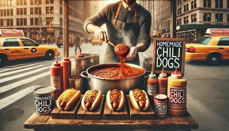 Homemade Chili from cart