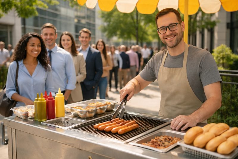 How to Make $2500 a Week With a Hot Dog Cart Working 4 Hours a Day