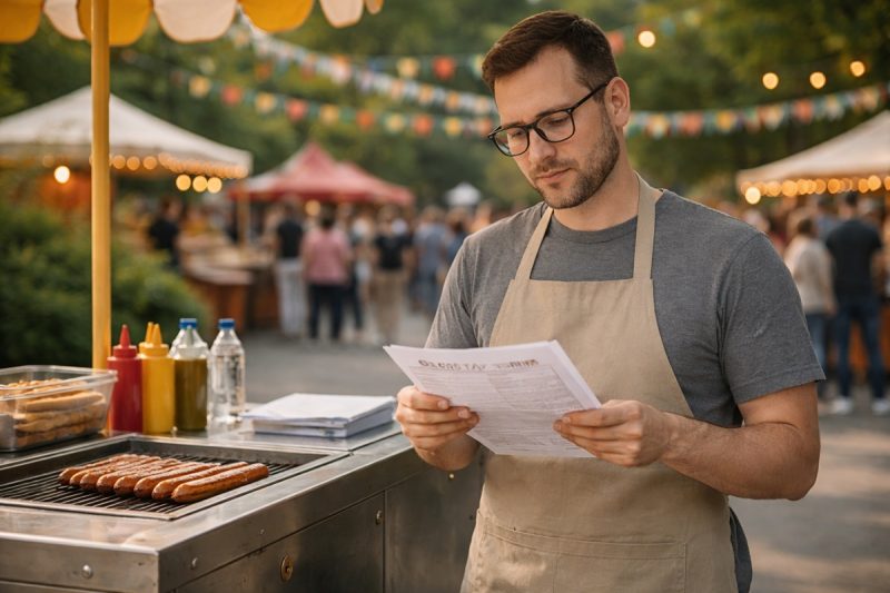 Is This Hot Dog Vendor Gonna Get Sued?